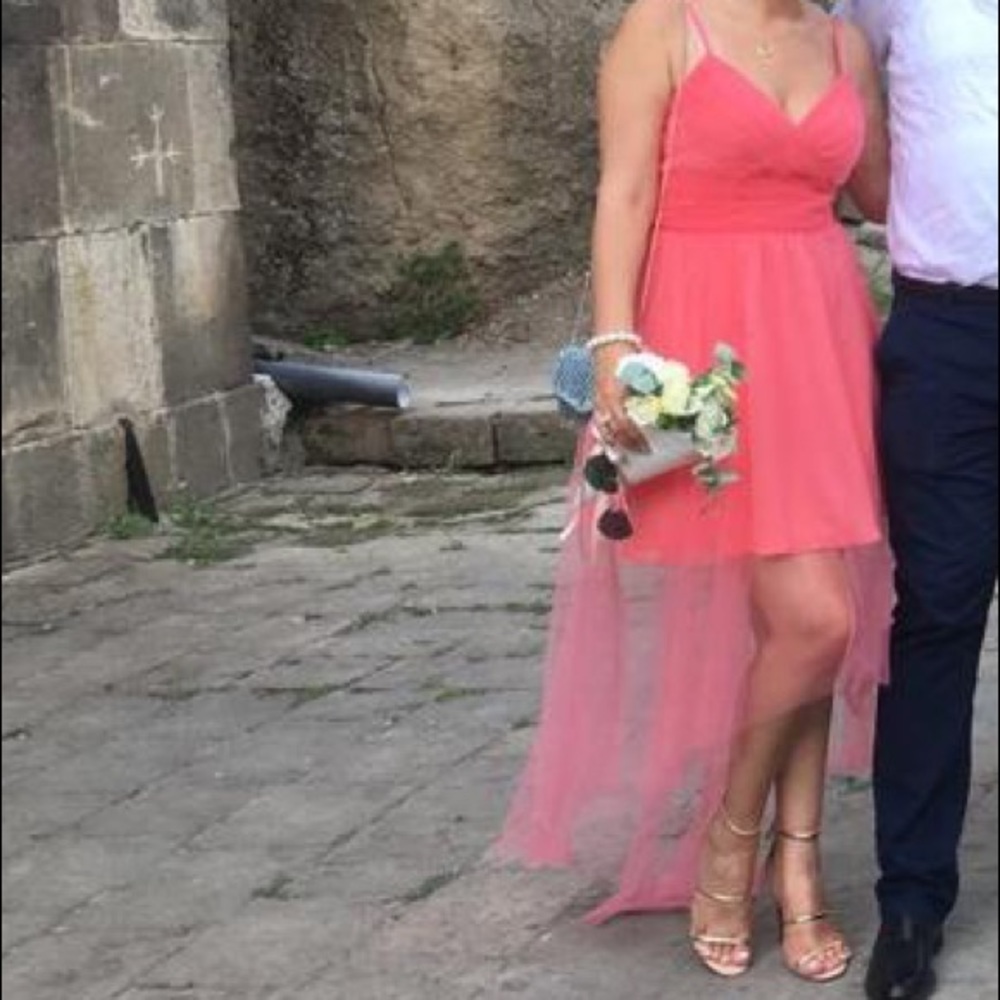 Party hi- lo dress